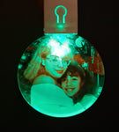 Custom Photo LED Christmas Ornament