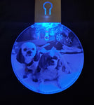 Custom Photo LED Christmas Ornament