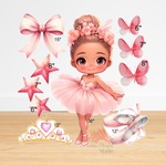 Ballerina Pink Set Party Prop