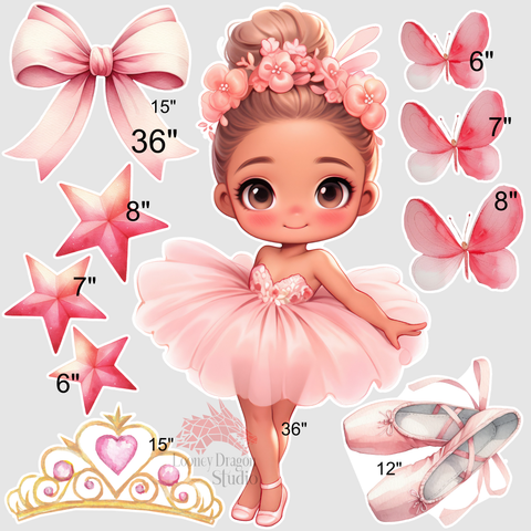 Ballerina Pink Set Party Prop