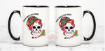 When You're Dead Inside but it's Christmas Mug option1