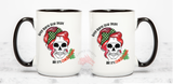 When You're Dead Inside but it's Christmas Mug option1