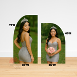 Semi Arch Custom Photo Board | Photo Panel