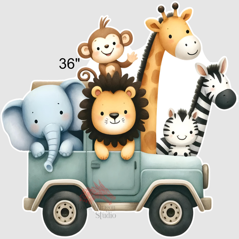 Safari Vehicle Prop
