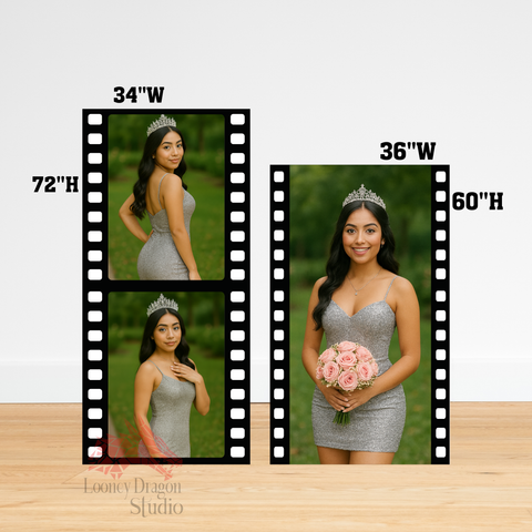 Film Strip Custom Photo Board | Photo Panel