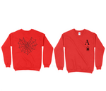 Heart Spiderweb Personalized with Initials
