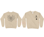Heart Spiderweb Personalized with Initials