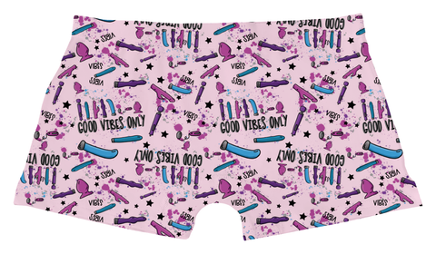 Ladies Boyshorts Good Vibes | Looney Dragon |