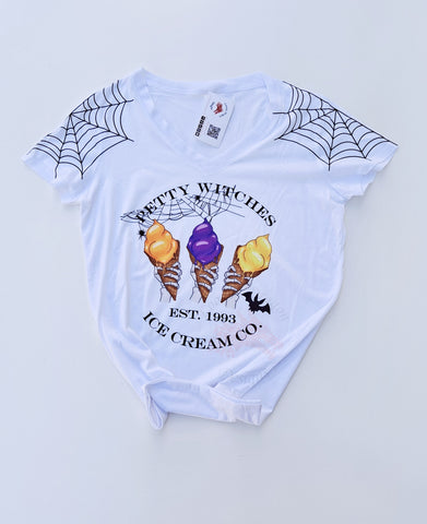 Petty Witches V-neck Tee | Looney Dragon