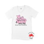 Women Short Sleeves V-Tee | Looney Dragon | Fighting to Survive and Dragon Every Day