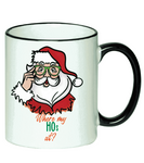 Where my HOs at? Black & White Mug  | LooneyDragonDesigns